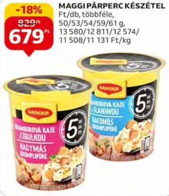 Auchan Maggi Párperc készétel 50 - 61 g ajánlat