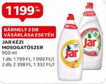 Auchan Jar Kézi mosogatószer 900 ml ajánlat