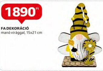 Auchan Fa dekoráció 1 db ajánlat
