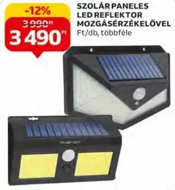 Auchan Szolár paneles led reflektor mozgásérzékelővel 1 db ajánlat