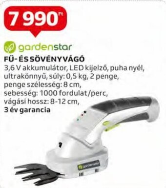 Auchan Gardenstar Fű-és sövényvágó 1 db ajánlat