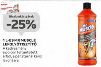 1 l-es Mr Muscle lefonyótisztító