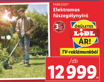 Lidl Parkside Elektromos fűszegélynyíró 1 db ajánlat