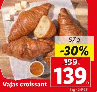 Lidl Vajas croissant 57 g ajánlat