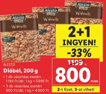 Alesto Dióbél 200 g
