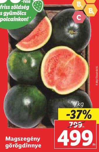 Lidl Magszegény görögdinnye 1 kg ajánlat