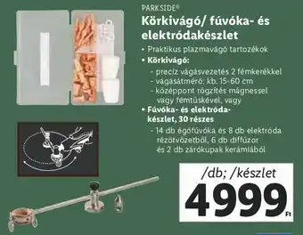 Lidl Parkside Körkivágó/ fúvóka- és elektródakészlet 1 db ajánlat