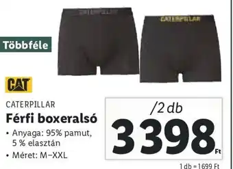 Caterpillar Férfi boxeralsó 2 db