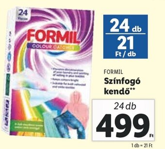 Lidl Formil Színfogó kendő 24 db ajánlat