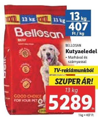 Lidl Bellosan Kutyaeledel 13 kg ajánlat