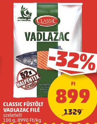 PENNY Classic Füstölt vadlazac filé 100 g ajánlat