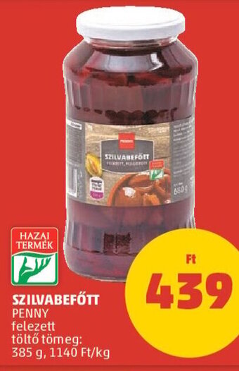 PENNY Penny Szilvabefőtt 385 g ajánlat