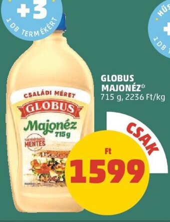 PENNY Globus Majonéz 715 g ajánlat