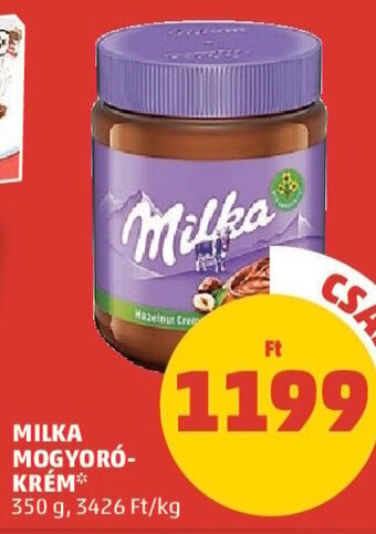 PENNY Milka Mogyorókrém 350 g ajánlat