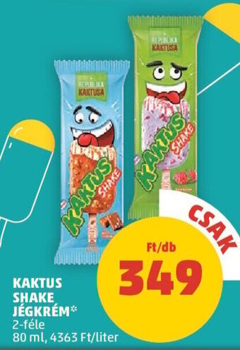 PENNY Kaktus Shake jégkrém 80 ml ajánlat