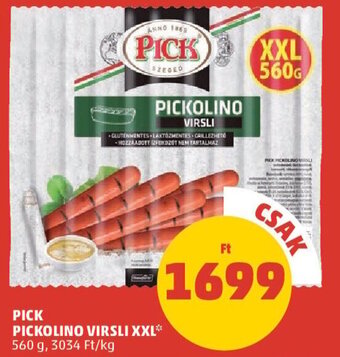 PENNY Pick Pickolino virsli xxl 560 g ajánlat