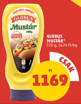 PENNY Globus Mustár 720 g ajánlat