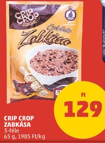 PENNY Crip Crop Zabkása 65 g ajánlat