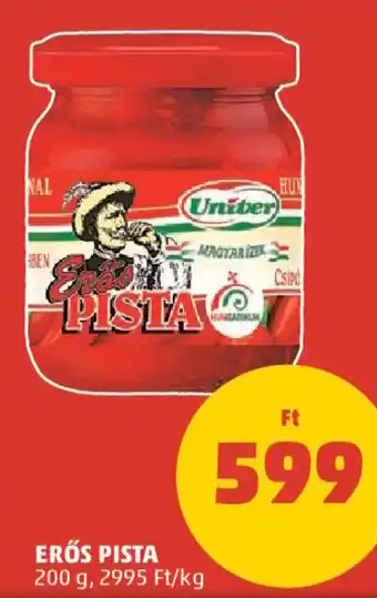 PENNY Univer Erős pista 200 g ajánlat