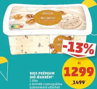 Rios Prémium dió jégkrém 1 l