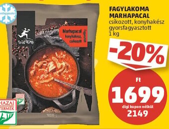 PENNY Fagylakoma Marhapacal 1 kg ajánlat
