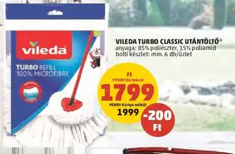 PENNY Vileda Turbo classic utántöltő 1 db ajánlat