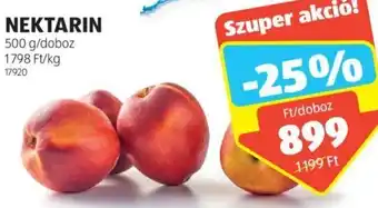 ALDI Nektarin 500 g ajánlat
