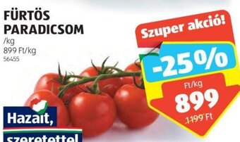 ALDI Fürtös paradicsom 1 kg ajánlat