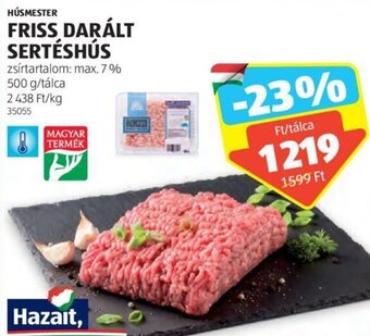 ALDI Húsmester Friss darált sertéshús 500 g ajánlat