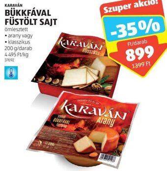 ALDI Karaván Bükkfával füstölt sajt 200 g ajánlat