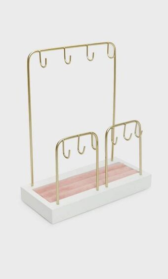 Velvet jewellery box