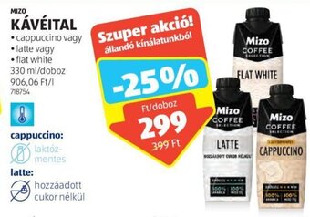 ALDI Mizo Kávéital 330 ml ajánlat