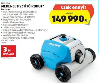 ALDI Pool Star Medencetisztító robot 1 db ajánlat