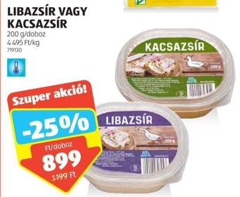 Libazsír vagy kacsazsÍr 200 g