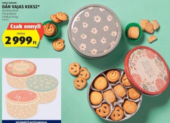ALDI Finest Bakery Dán vajas keksz 750 g ajánlat