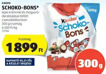ALDI Kinder Schoko-bons 300 g ajánlat