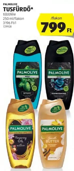 ALDI Palmolive Tusfürdő 250 ml ajánlat