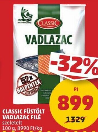 PENNY Classic Füstölt vadlazac filé 100 g ajánlat