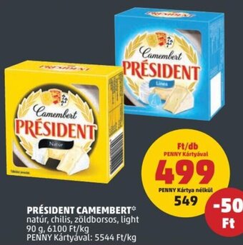 Président Camembert 90 g