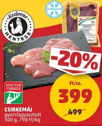 PENNY Csirkemáj 500 g ajánlat
