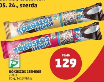 PENNY Kókuszos csemege 80 g ajánlat