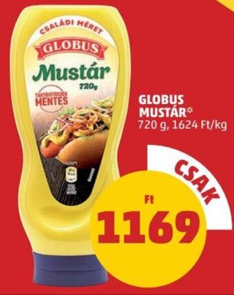 PENNY Globus Mustár 720 g ajánlat