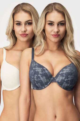 2 pack anika párnázott melltartó
