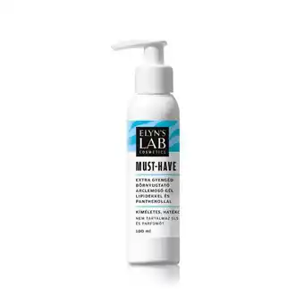 Elyn's lab must-have extra gyengéd bőrnyugtató arclemosó gél - 100ml