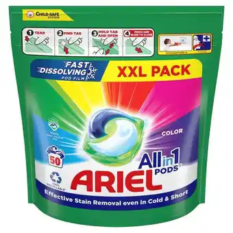 Rossmann Ariel all-in-1 color mosókapszula 50 mosás - 50 db ajánlat