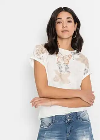 Bonprix Póló metallic mintával ajánlat