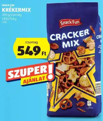 ALDI Snack Fun Krékermix 300 g ajánlat