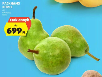 ALDI Packhams körte 1 kg ajánlat