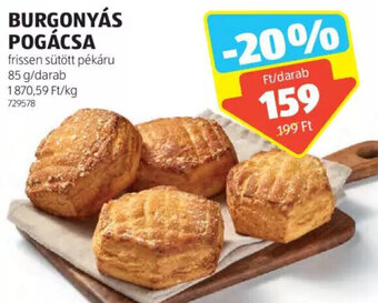 ALDI Burgonyás pogácsa 85 g ajánlat