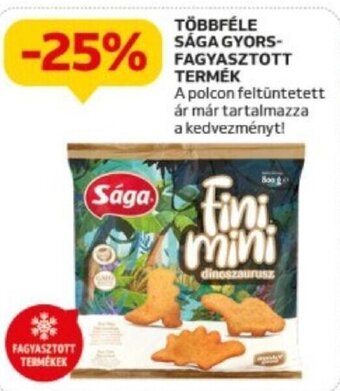 Auchan Többféle Sága gyorsfagyasztott termék ajánlat